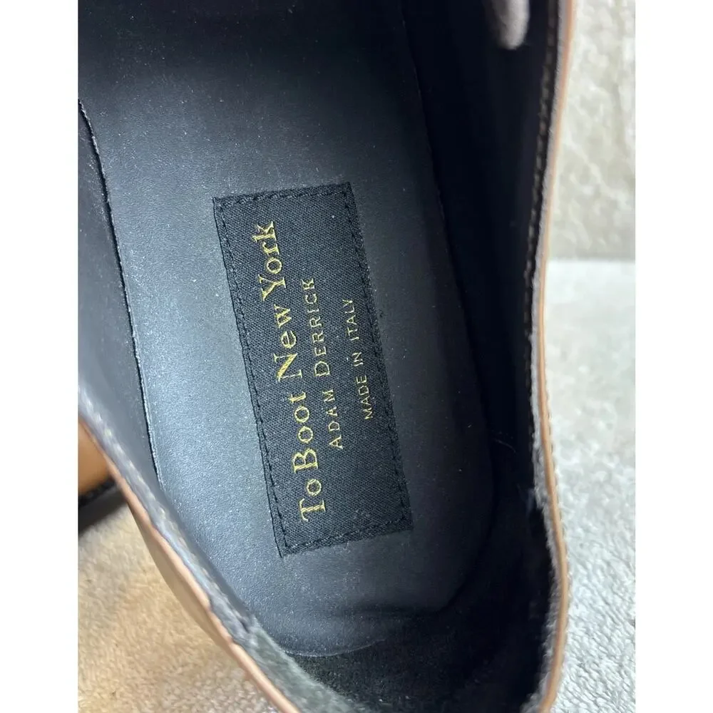 Mens To Boot New York Adam Derrick Lace Up Dress Shoes Size 8.5 M